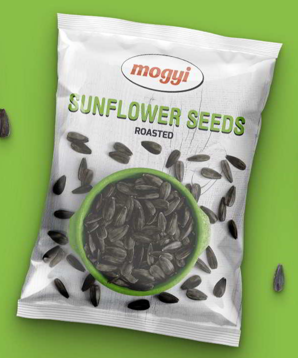 Tournesols-graines grillées noires Mogyi 100g 